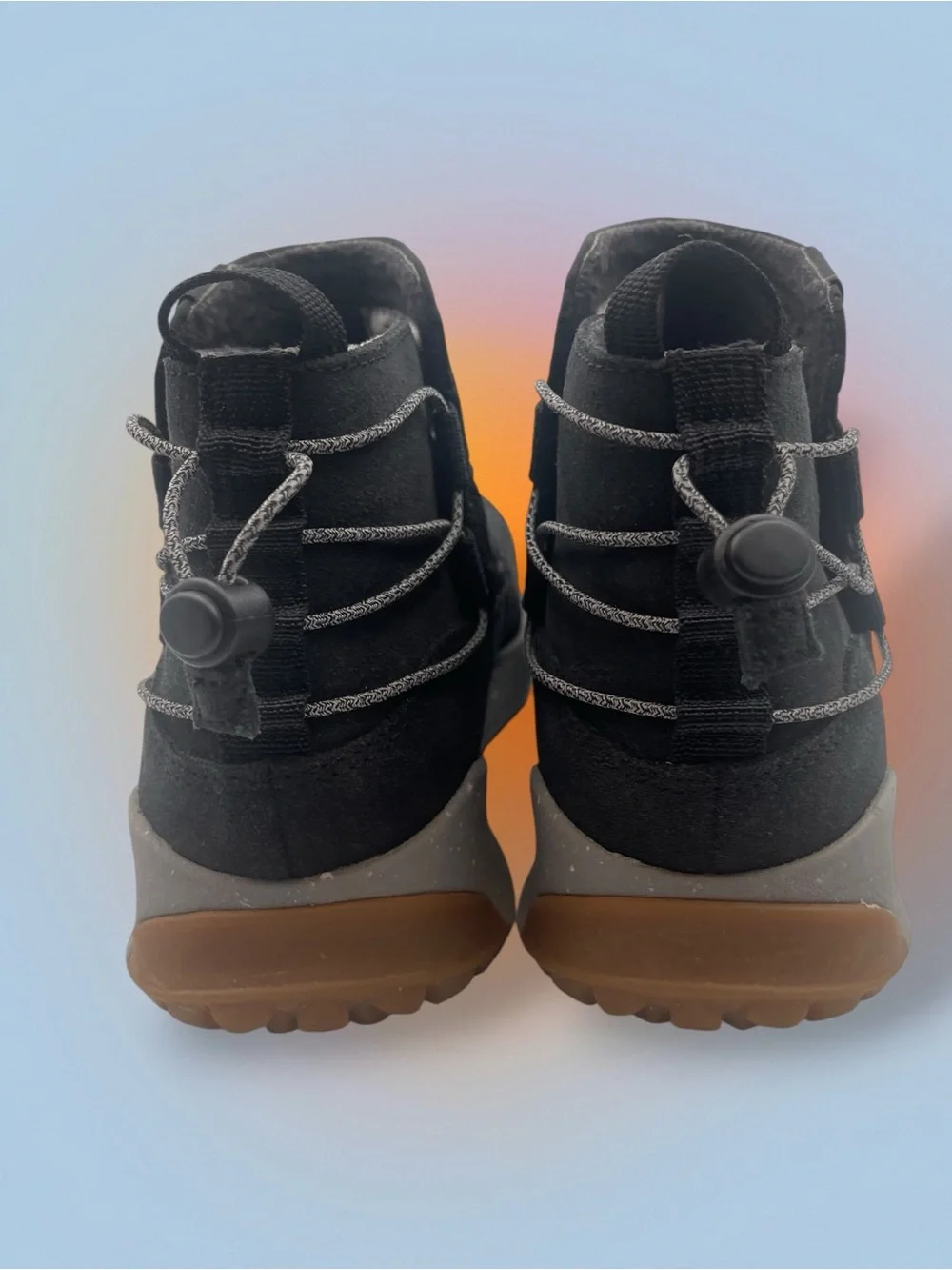Chaco Borealis Ridge Waterproof Quilted Winter Boots Black Women's Size 7.5